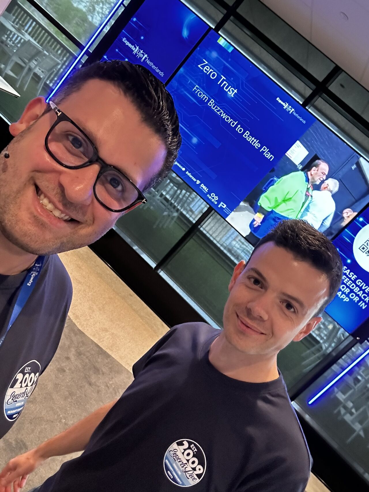 Tristan van Onselen bij de Zero Trust-sessie op Experts Live Netherlands